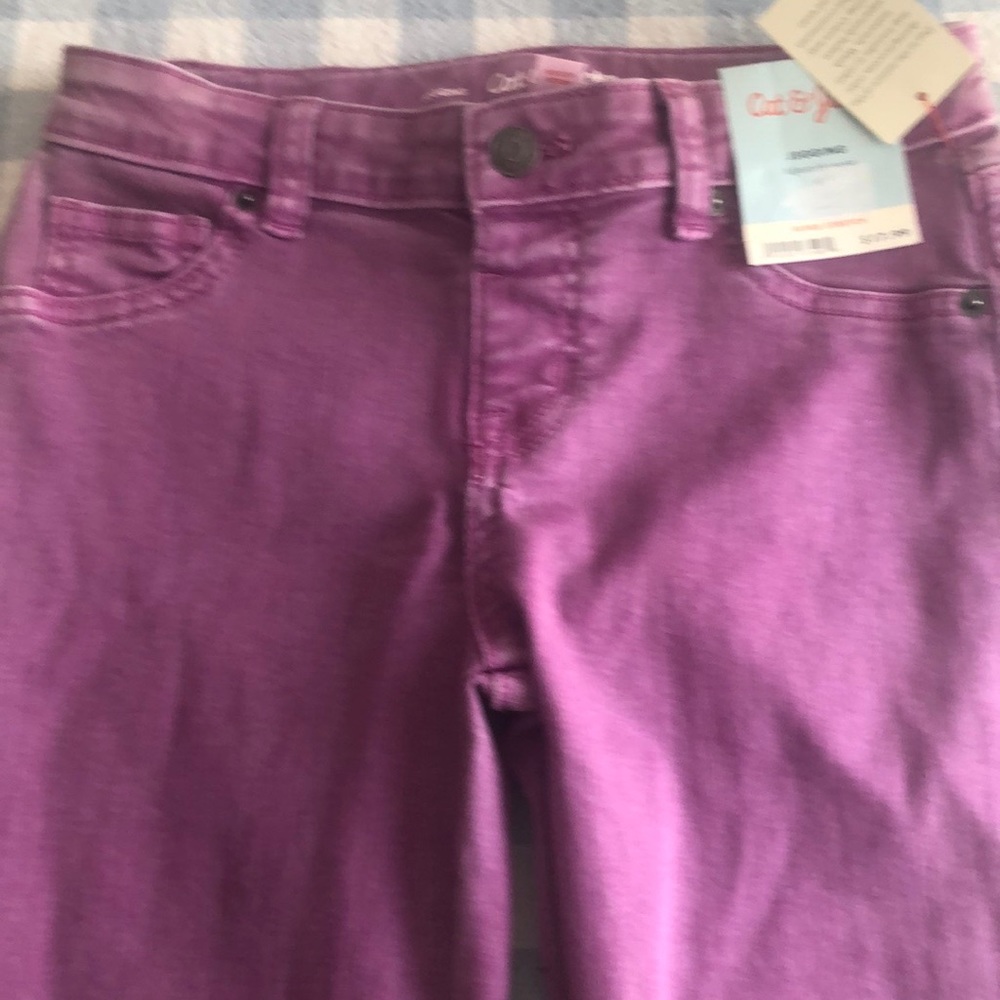 Cat & Jack purple jeans